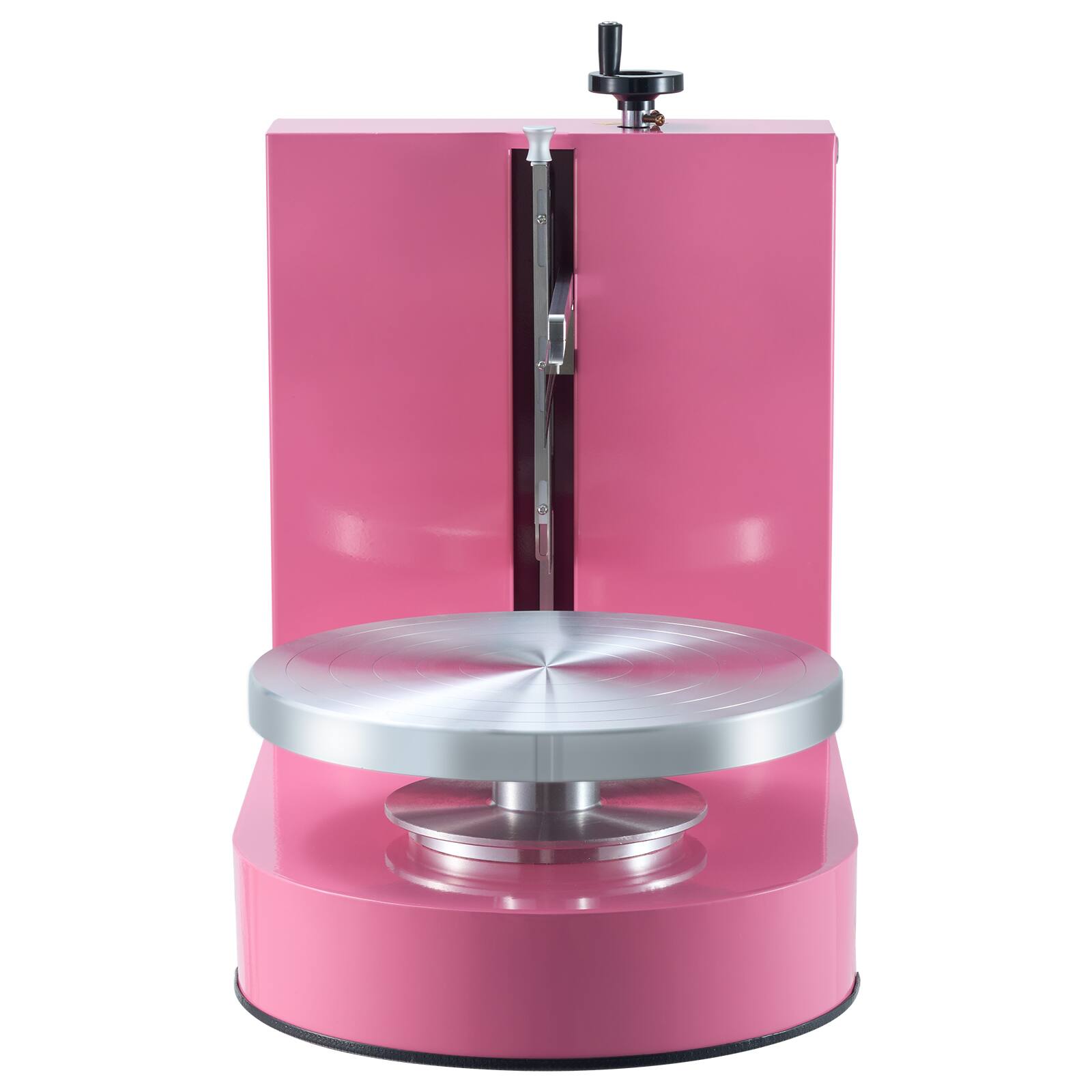 Alt View 5. VEVOR - Cake Decorating Machine, Cake Cream Spreading Coating Smearing Machine, Low Noise Cake Frosting Machine - Pink.