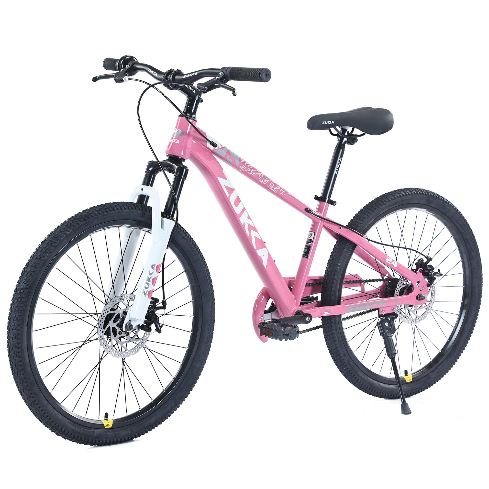 BreeBe ZUKKA Mountain Bike,24 Inch MTB for Boys and Girls Age 9 12