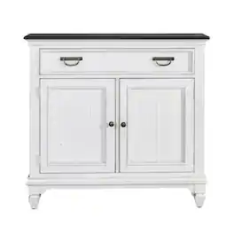 Liberty Furniture Industries - 42 Inch Accent Hall Console Cottage - White