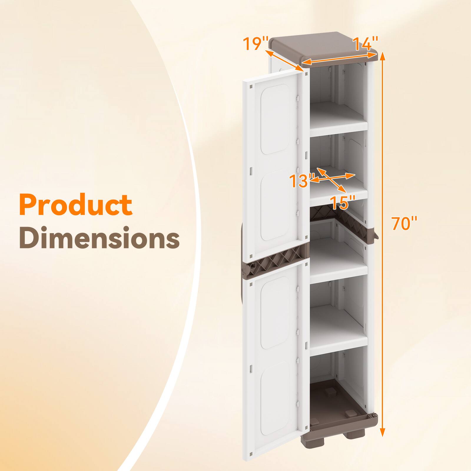 Product Dimensions

19" x 14" x 13" x 15" x 70"