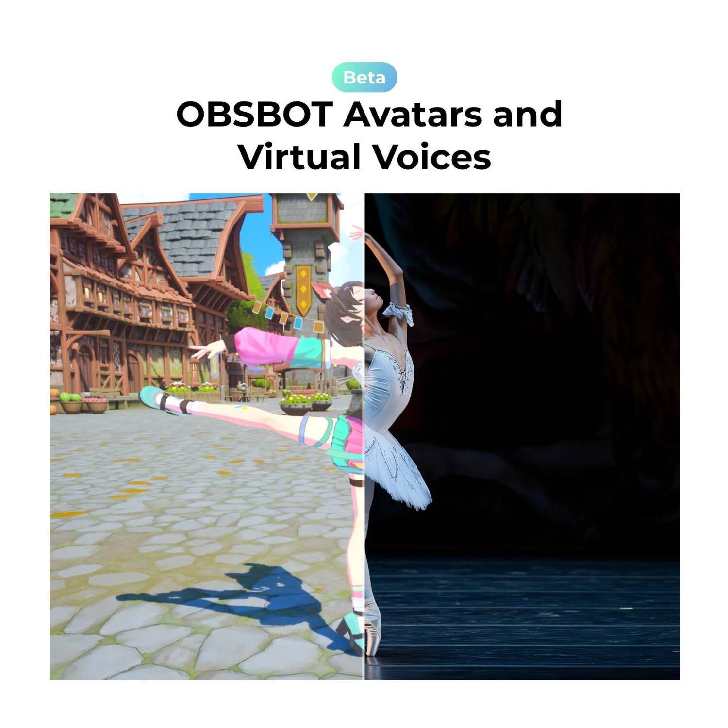 Beta OBSBOT Avatars and Virtual Voices