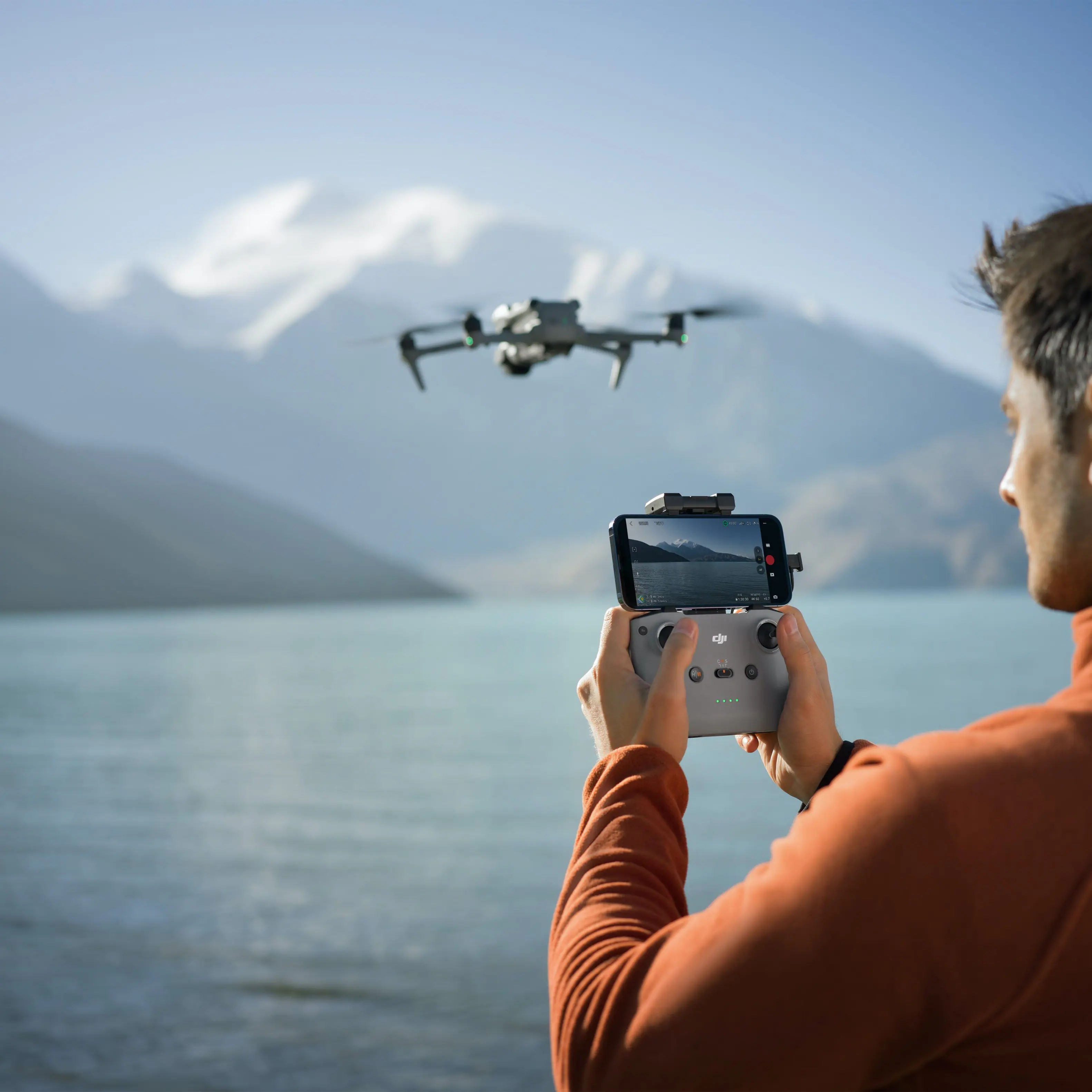 Alt View 4. DJI - DJI Air 3S Drone Fly More Combo (DJI RC 2).