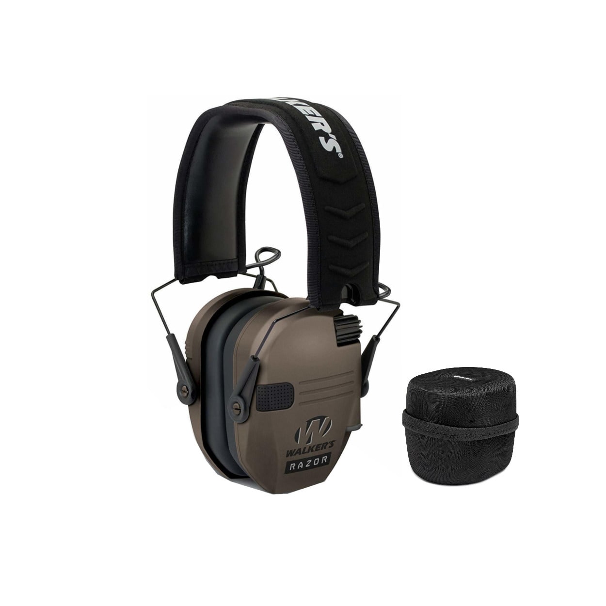 Walkers - Game Ear Razor Muffs with Protective Case - Earth