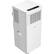 Alt View 9. TCL - 150 Sq. Ft. 5,000 BTU SACC (8,100 BTU ASHRAE) Smart Portable Air Conditioner - White.