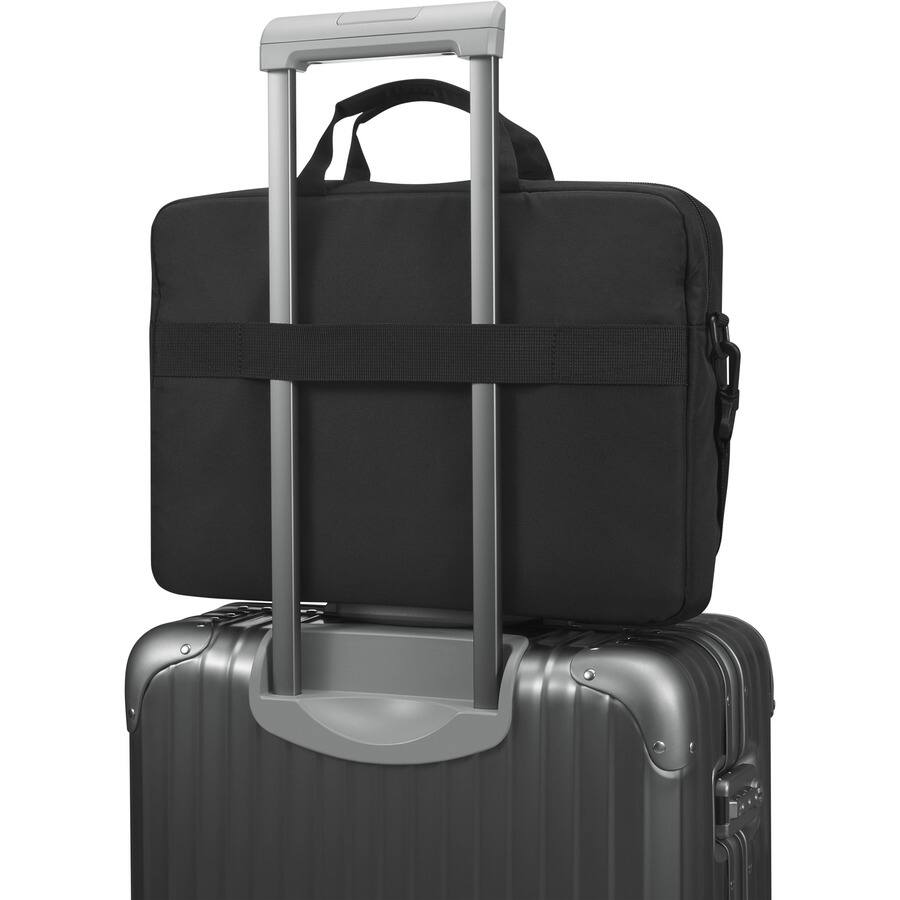 Alt View 2. Lenovo - Lenovo Carrying Case for 13" to 14" Lenovo Notebook - Black - Polyester, Polyethylene Terephthalate (PET) Body - Nylon - Black.