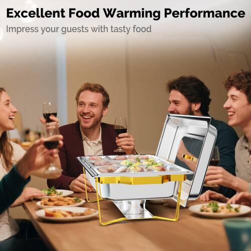 Excellent Food Warming Performance  
Impress your guests with tasty food