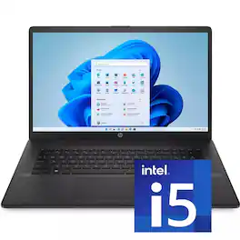 HP - Refurbished Excellent - 2025 Laptop | 17t-cn300 | 17.3" HD+| Core i5-1334U | 12GB | 1TB | W11H - Black