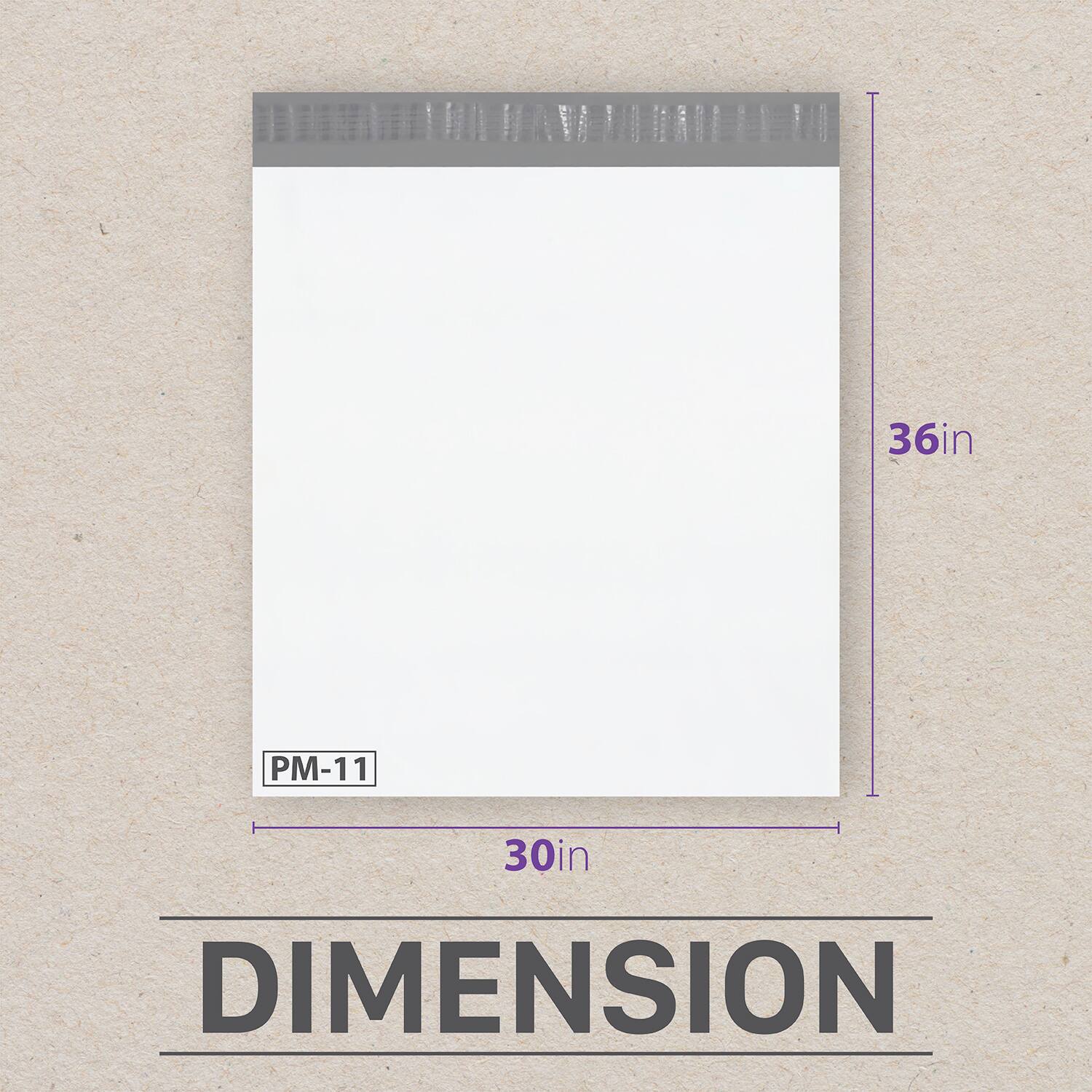 PM-11  
30in x 36in  
DIMENSION