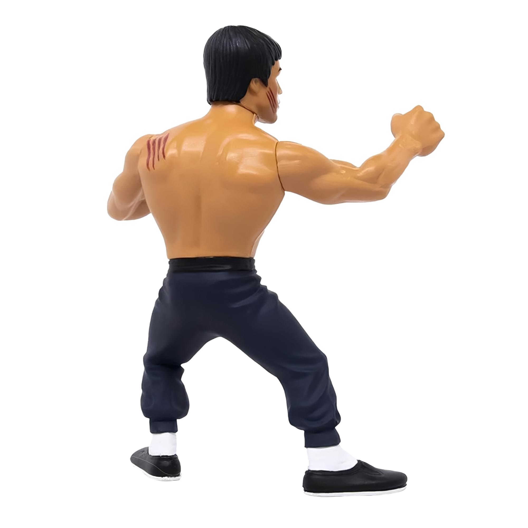 Alt View 2. Zombie Sailor's Toys - Bruce Lee Heels and Faces Retro Action Figure | Bloody - Multi-Colored.