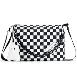 Vulpecula Spade - Crossbody Purse Bag for Women Small Shoulder Hobo Bag Messenger Bag - Checkered - L