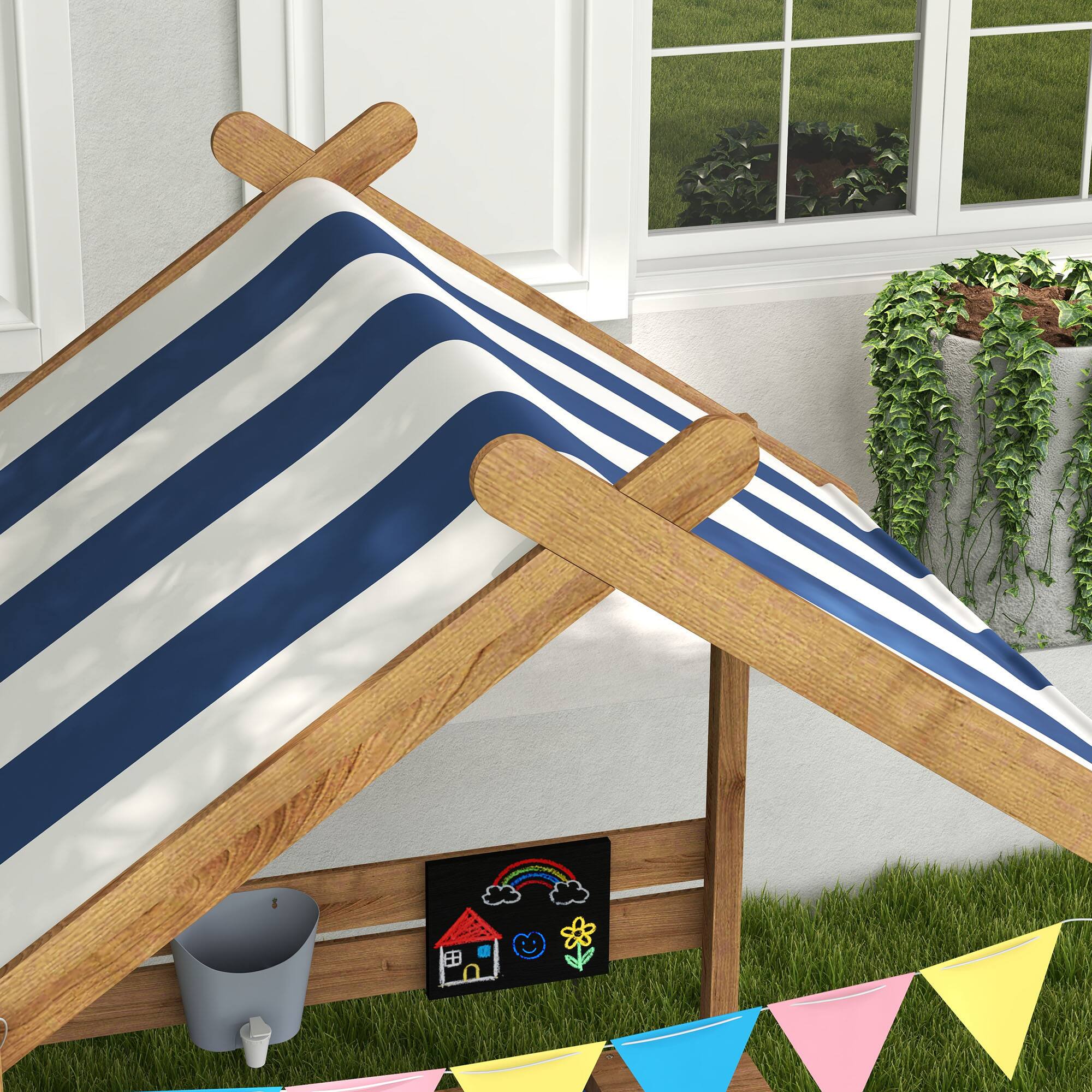 Alt View 7. Outsunny - Sandbox with Canopy.