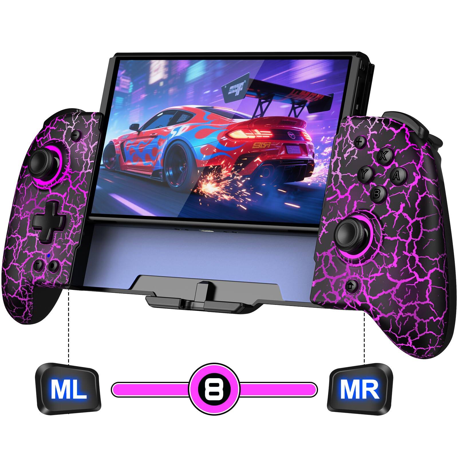 Black-Crack Pattern Switch 1 - 6.2"/7"