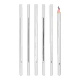 Unique Bargains - 6B Drawing Pencils for Sketching, 6pcs Hexagonal Sketch Pencils, Break-Resist Lead for Drawing, Painting, Sketching - Black