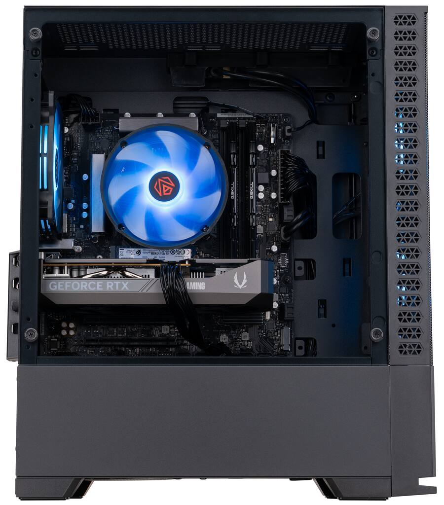 ADVANCED BATTLESTATIONS ABS Cyclone Aqua Gaming PC Windows 11 Intel ...