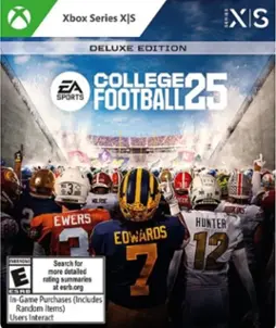 College Football 25 Deluxe Edition - Xbox Series X, Xbox Series S [Digital]