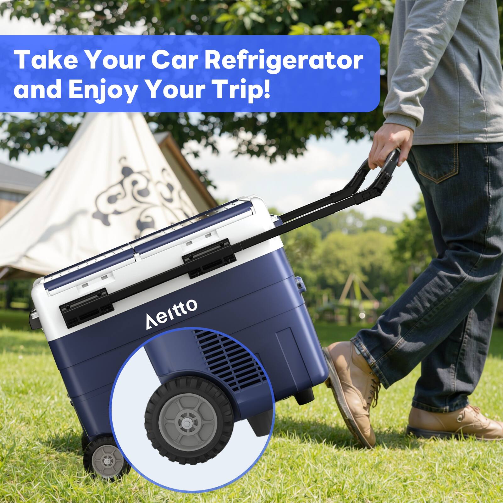 Take Your Car Refrigerator and Enjoy Your Trip!  
Aeitto