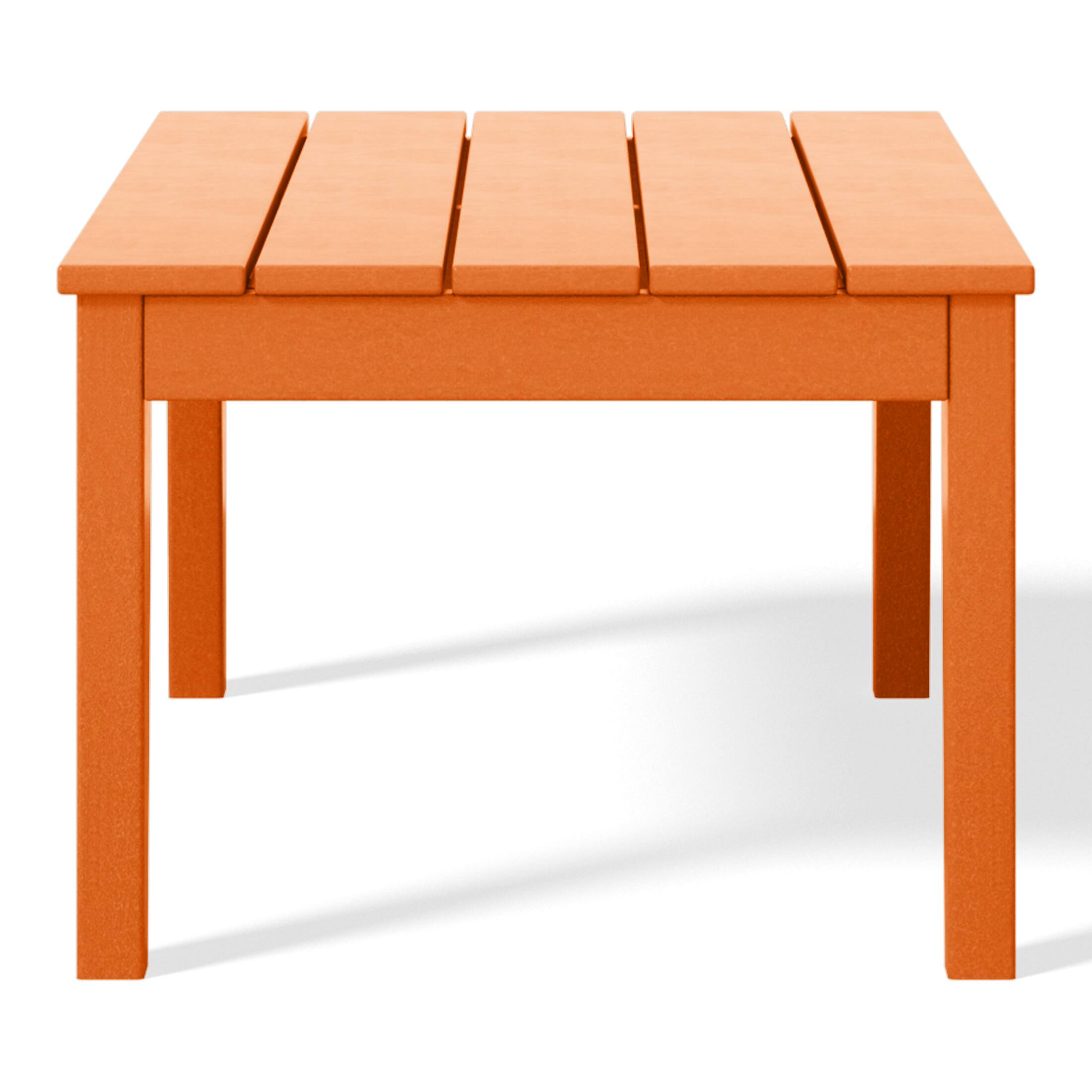 WestinTrends Malibu Low Outdoor HDPE Patio Rectangle Coffee Table ...