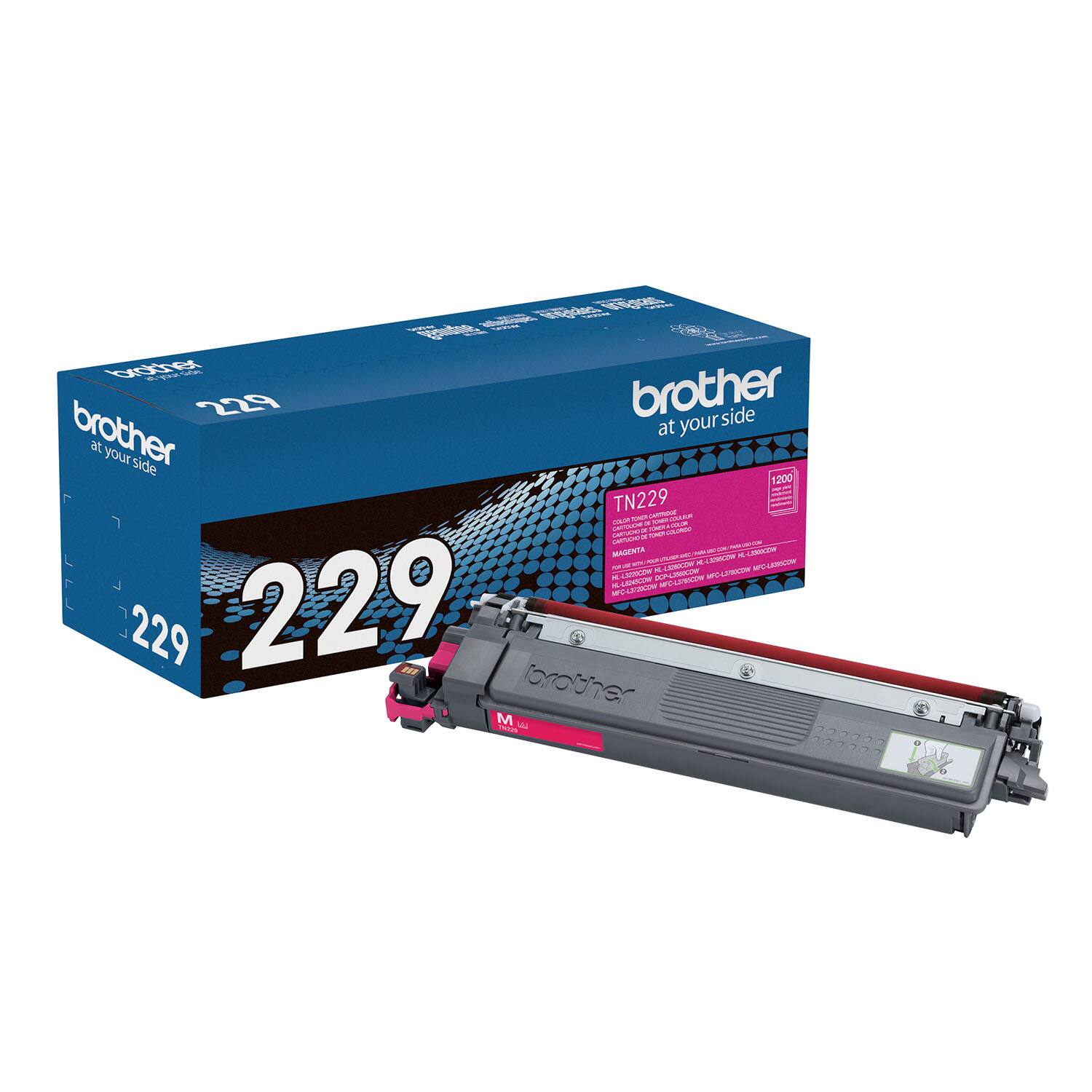 Brother - TN229M Standard-Yield Toner Cartridge - Magenta - Front_Zoom