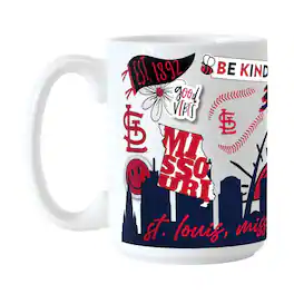 Logo Brands - 15oz. Native Ceramic Mug - Multicolor