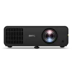 Front. BenQ - AH30ST 1080P Full HD Short Throw Golf Projector - Black.