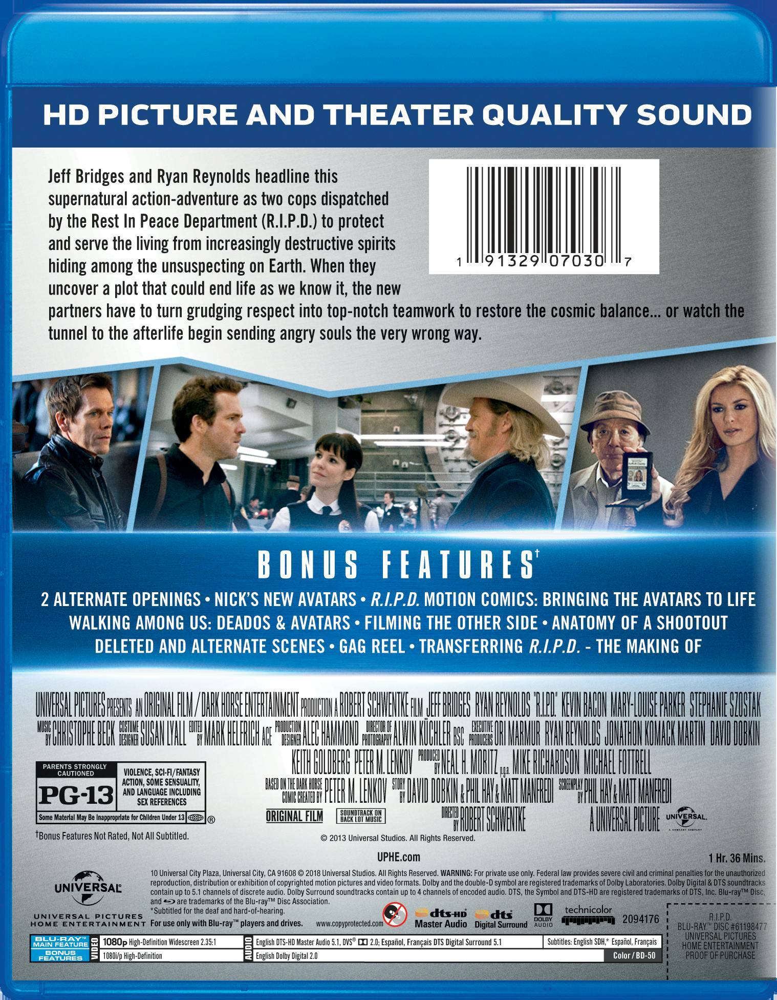 Angle. R.I.P.D. [Blu-ray].