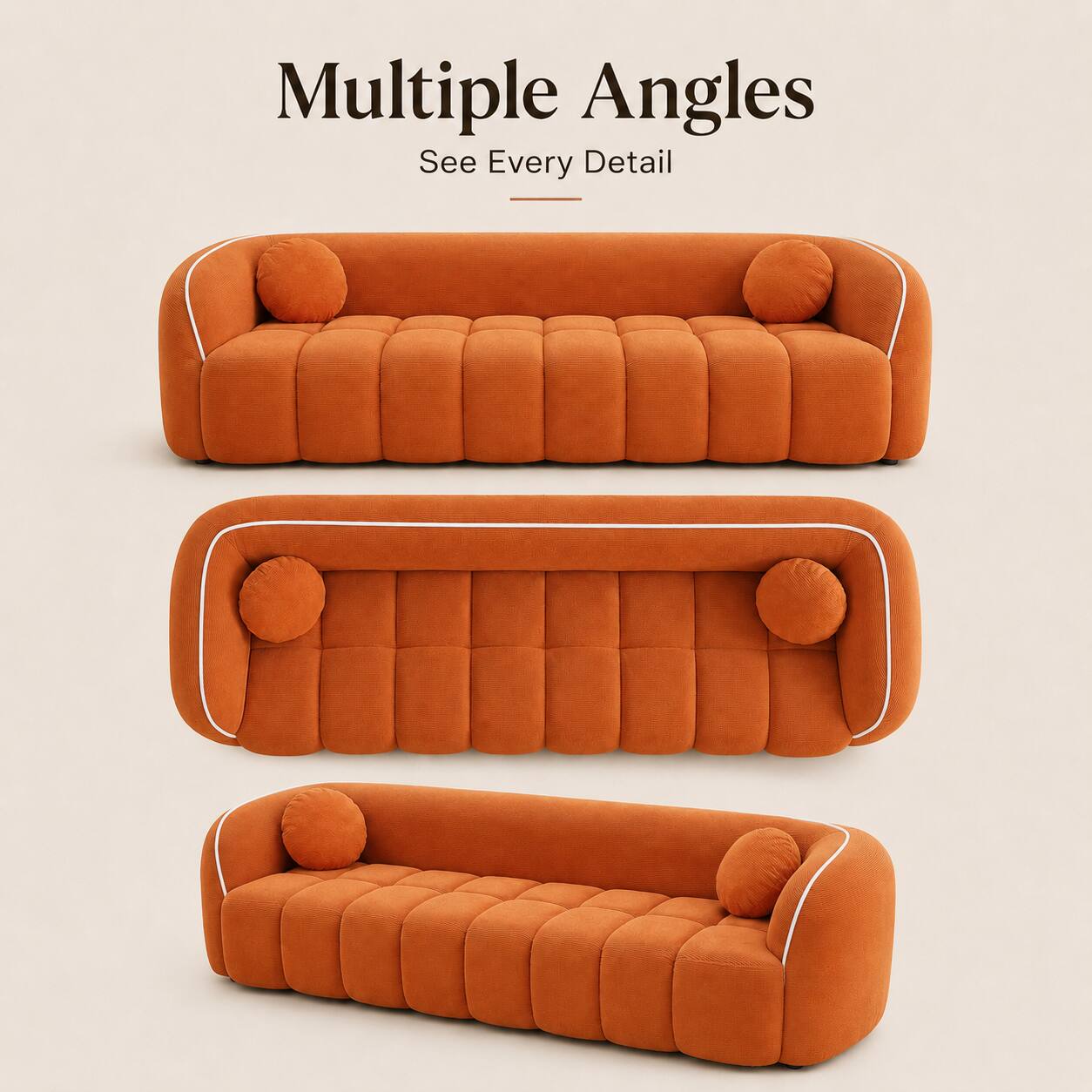 Multiple Angles  
See Every Detail