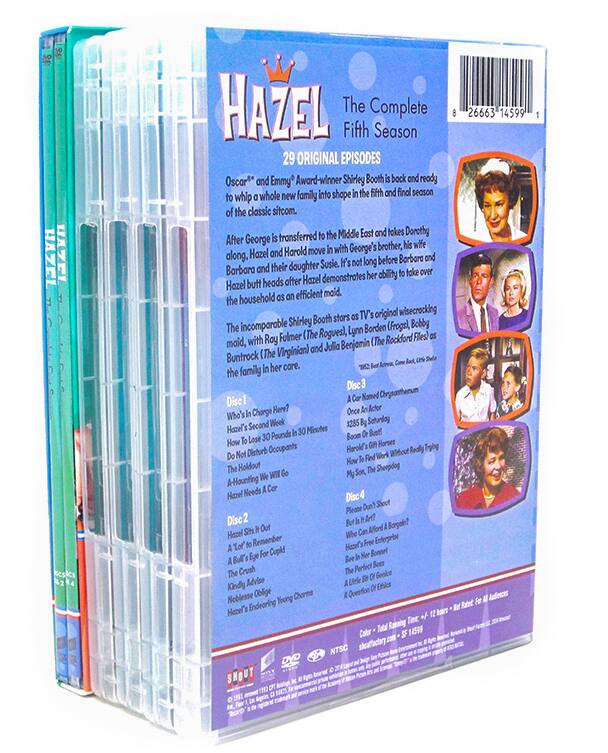 Left. Hazel - The Complete Series Season 1-5 DVD Set .