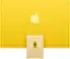Alt View 11. Apple - iMac 24-inch All-in-One - M4 chip - Built for Apple Intelligence - 10 Core CPU - 10 Core GPU - 16GB Memory - 256GB SSD - Yellow.