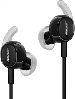 Bose - Noise Cancelling USB-C Wired Earbuds with In-Line Microphone and Remote - Black