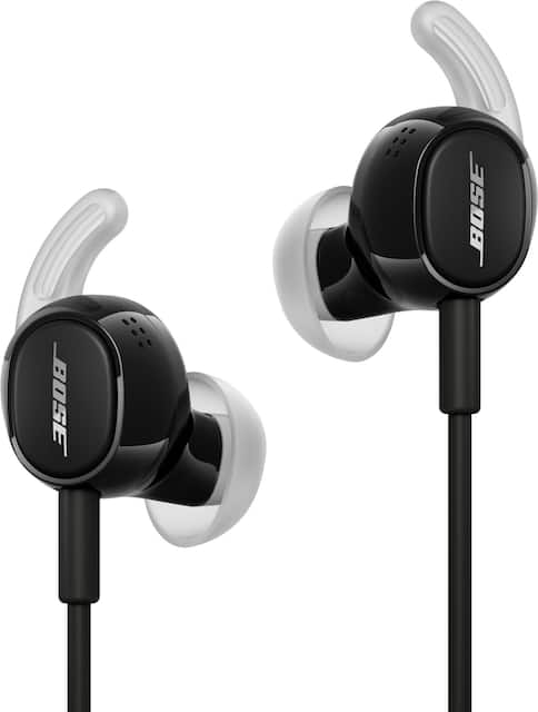 Bose - Noise Cancelling USB-C Wired Earbuds with In-Line Microphone and Remote - Black