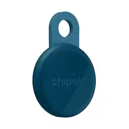 Chipolo - LOOP - Rechargeable Bluetooth Tracker for Keys & Bags, Out of Range Alerts, Apple Find My & Android Find Hub Compatible - Navy
