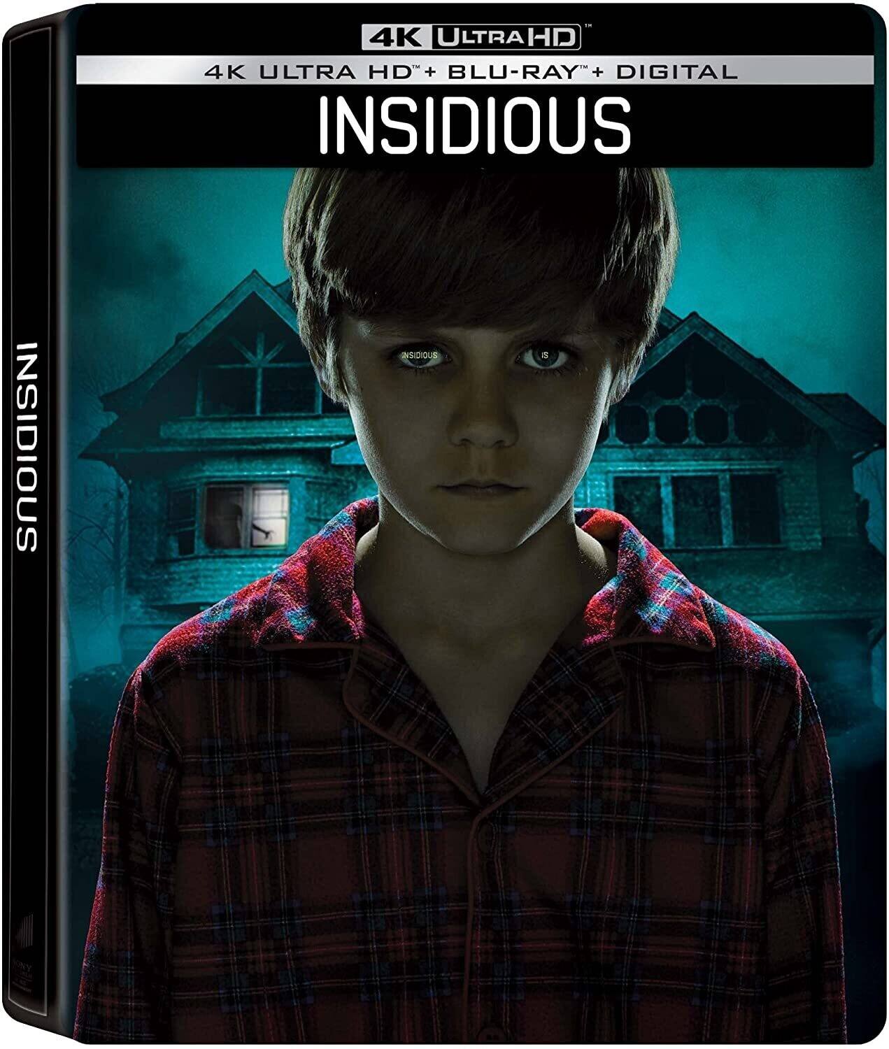 Insidious (Steelbook)   - 4K Blu-Ray [4K Ultra HD Blu-ray]