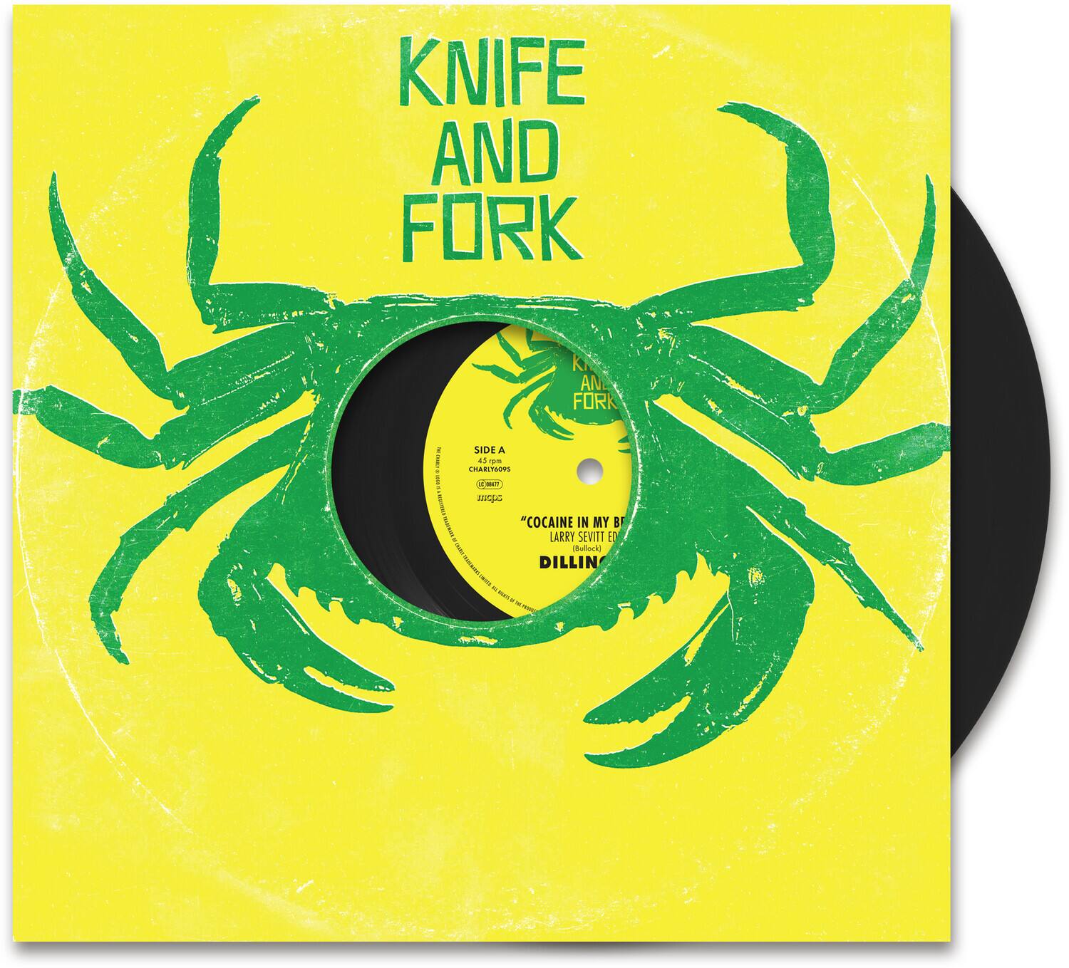 KNIFE AND FORK

SIDE A
43 rpm
CHART TOPS

"COCOINE IN MY BILLY"
LARRY SEVITT & DILLIN
Bullock