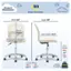 Product Dimensions Serta Always Comfortable. Width 22" Depth 25" Back Height 17" Seat Depth 16.5" Inside Seat Width 18" Seat Height Max. 21" Min. 17" Chair Height Max. Min. 36.5" 32.5" Weight 275 Capacity Pounds.