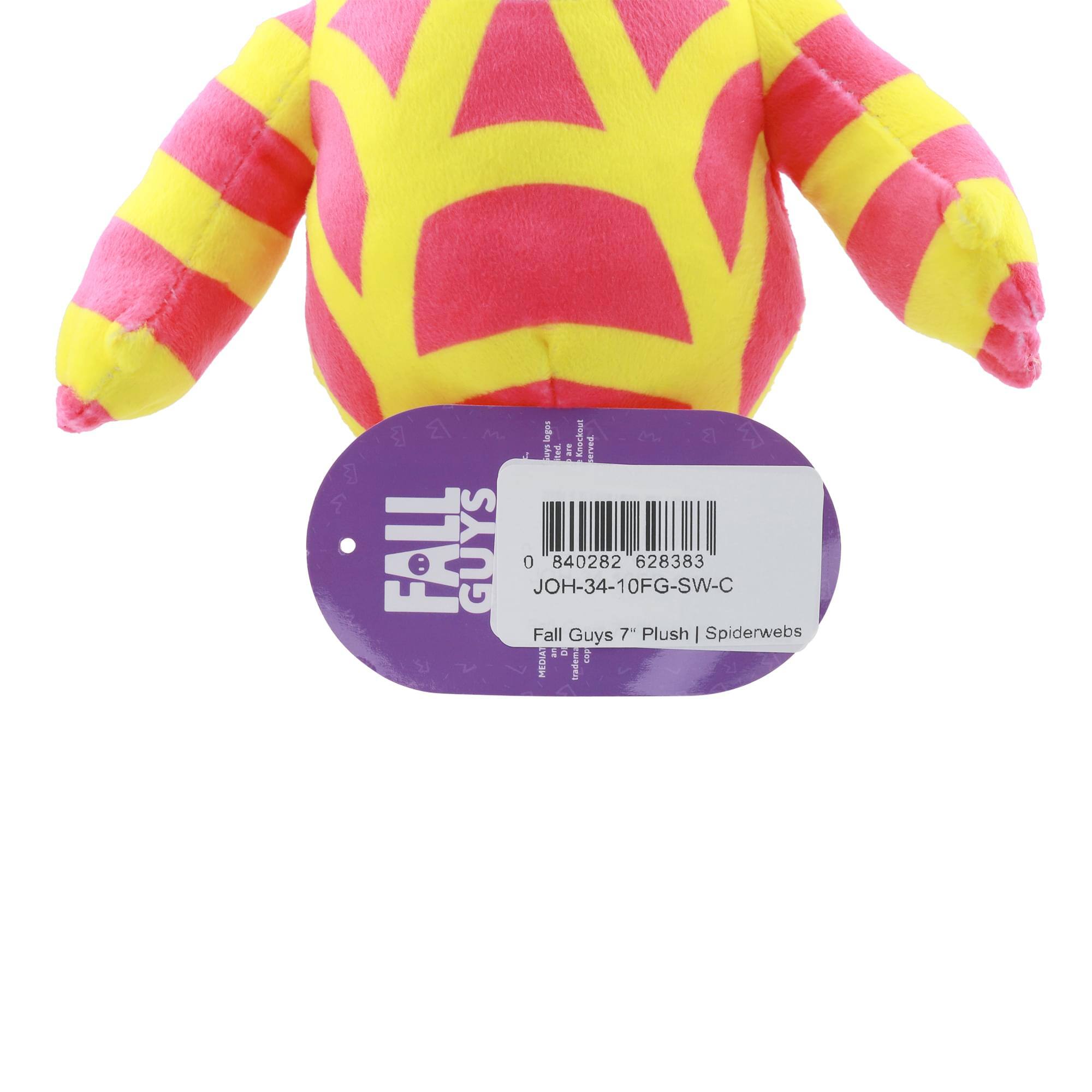 I Rnochou f Fndl bre served FALL GUYS 0 JOH-34-10FG-SW-C 840282 628383 Fall Guys 7" Plush | Spiderwebs