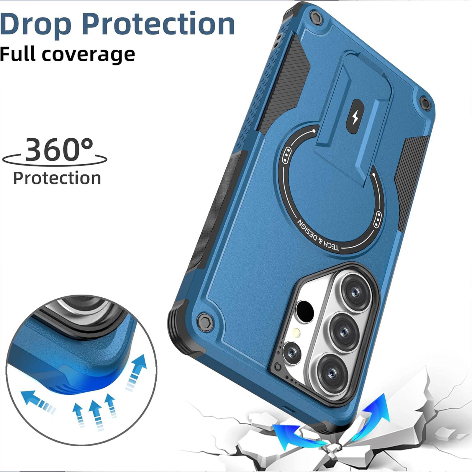 Drop Protection  
Full coverage  
360° Protection