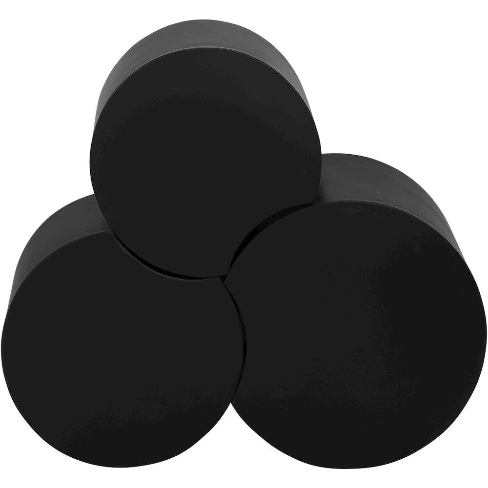 Alt View 2. Meridian Furniture - Dimple Black Coffee Table - Black.