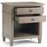 Alt View 11. Simpli Home - Carlton Bedside Table - Distressed Grey.