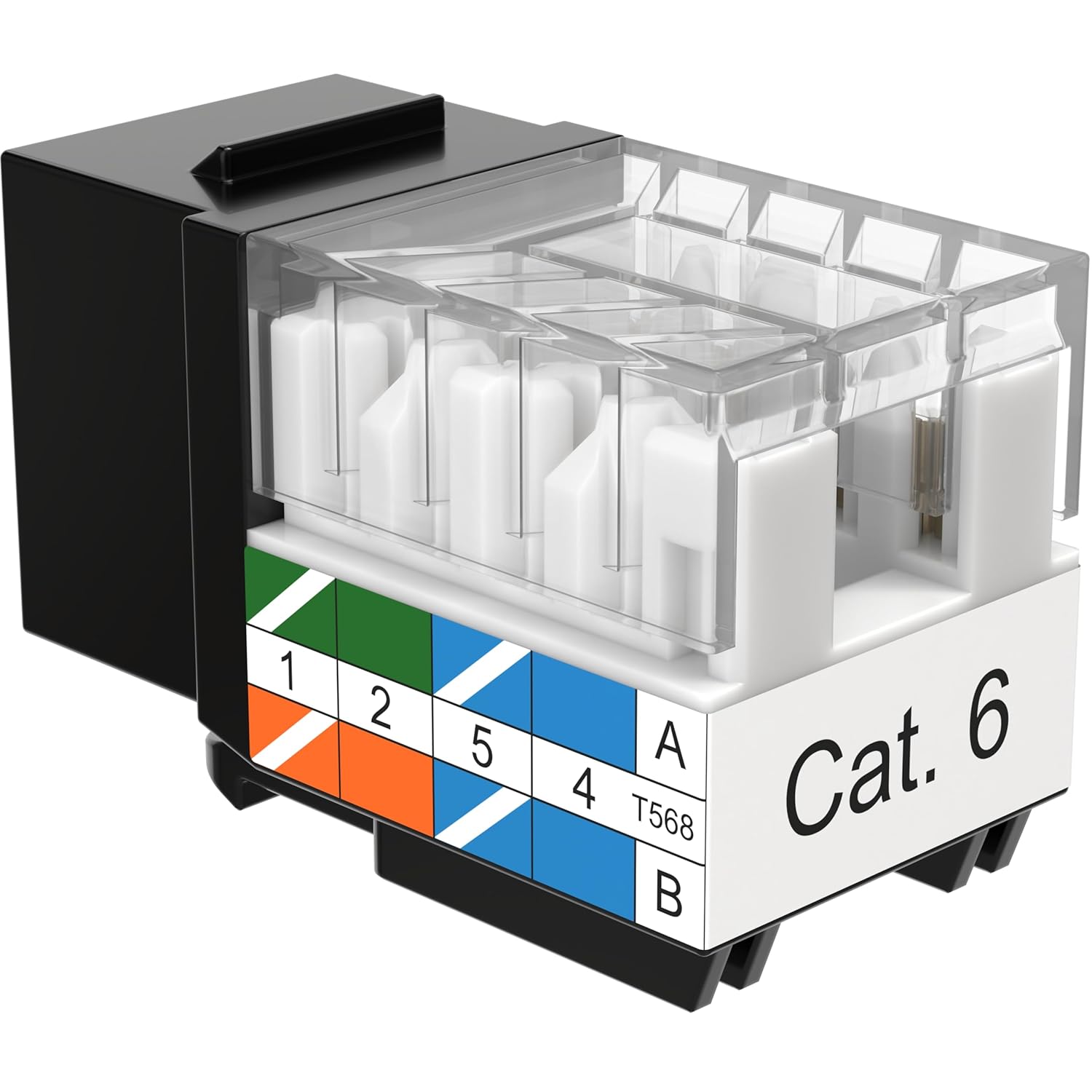 1 2 5 A 6 4 T568 Cat. 6