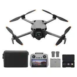 Mini 5 Pro Fly More Combo Plus with DJI RC 2, 1-Inch CMOS, ActiveTrack 360, Omnidirectional Avoidance, 225° Gimbal