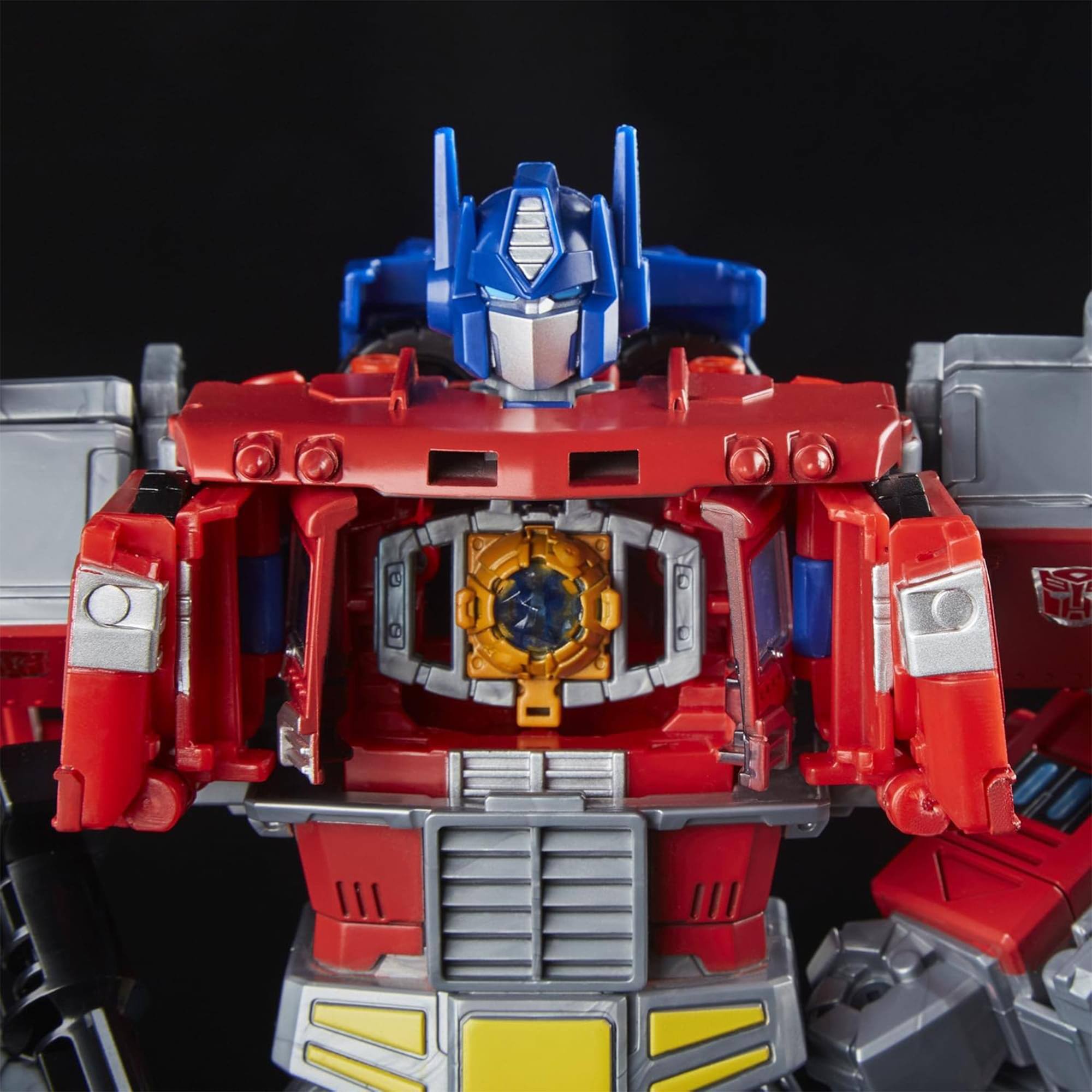 Alt View 10. Hasbro - Transformers Power Of The Primes Leader Evolution Optimus Prime - Multi-Colored.