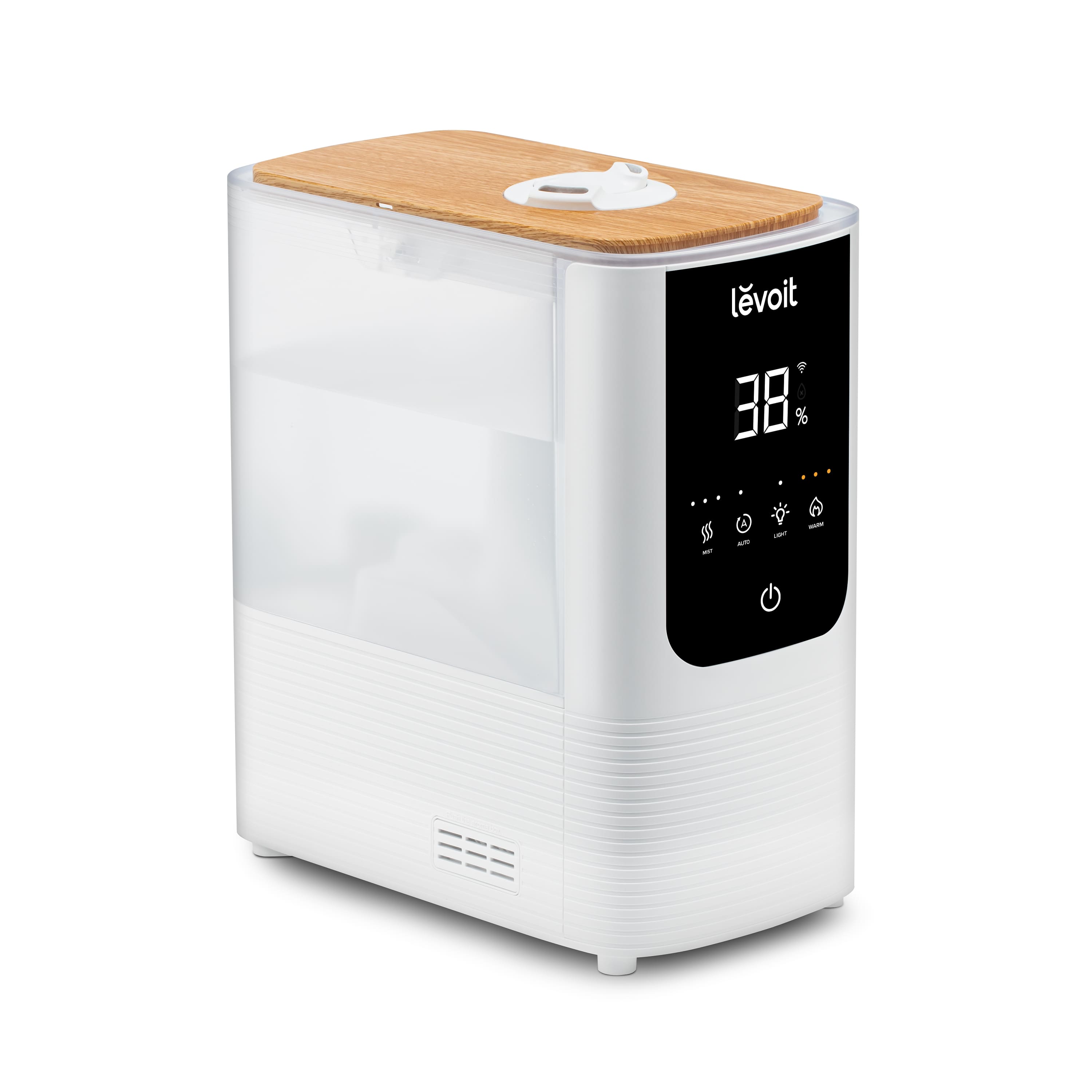 Alt View Zoom 13. Levoit - OasisMist 1.18 gallon Smart Humidifier - White.