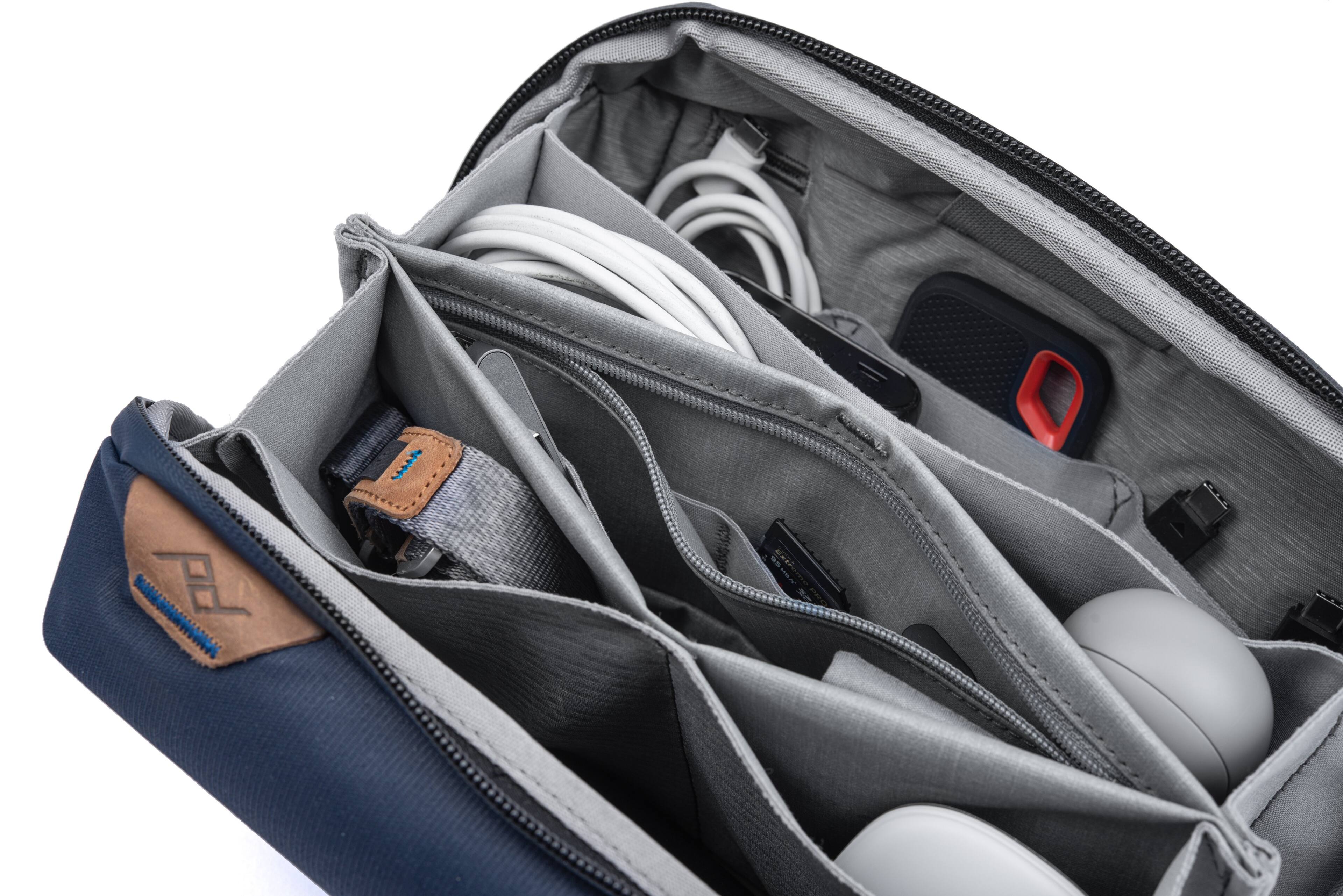 Alt View 13. Peak Design - Tech Pouch - Midnight.