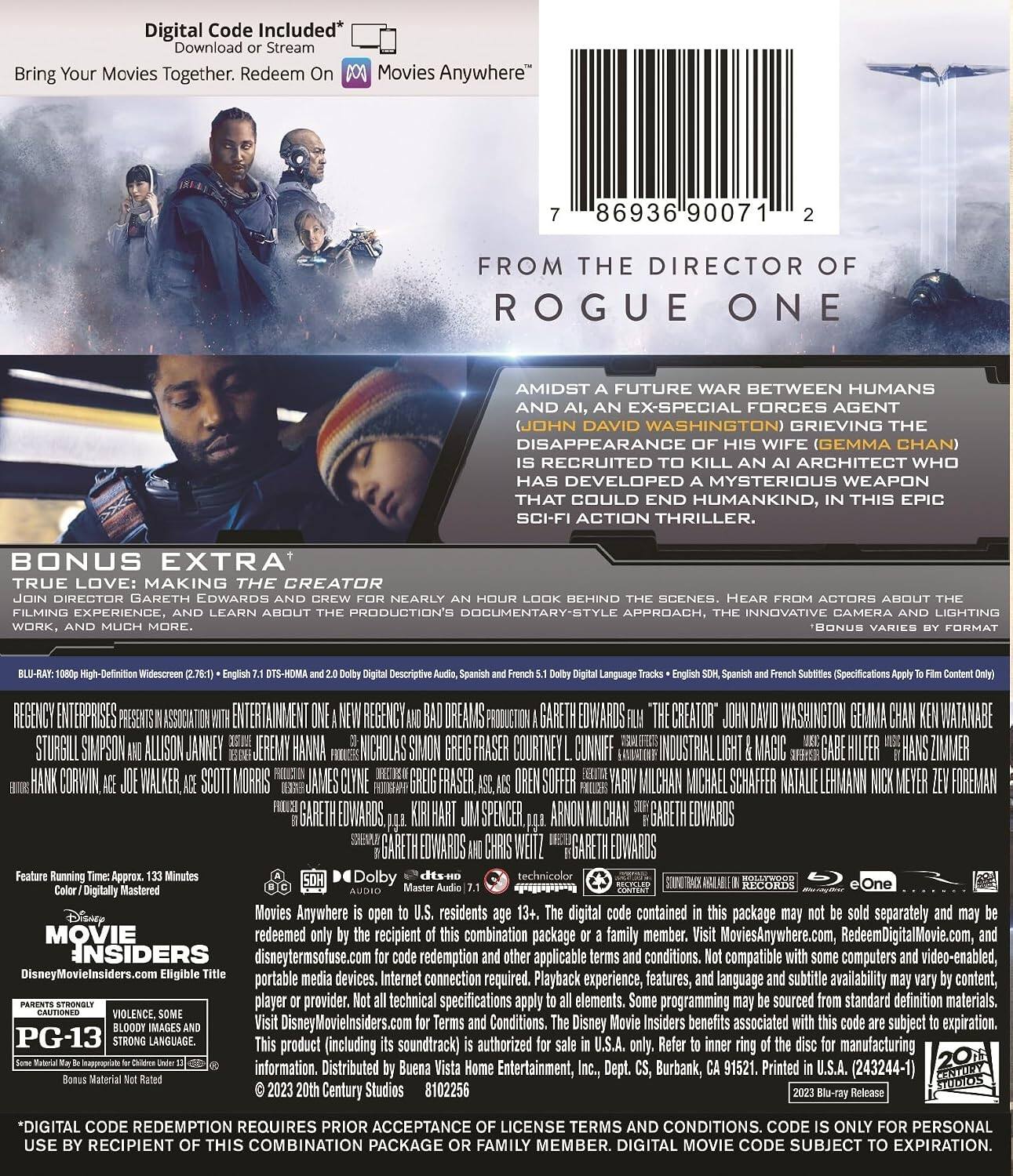Alt View 1. The Creator   - BLU-RAY.