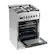 Back. Rangaire - Rangaire 24" Gas Range Convection Oven Freestanding Stainless Steel RRG241TS - Stainless steel.