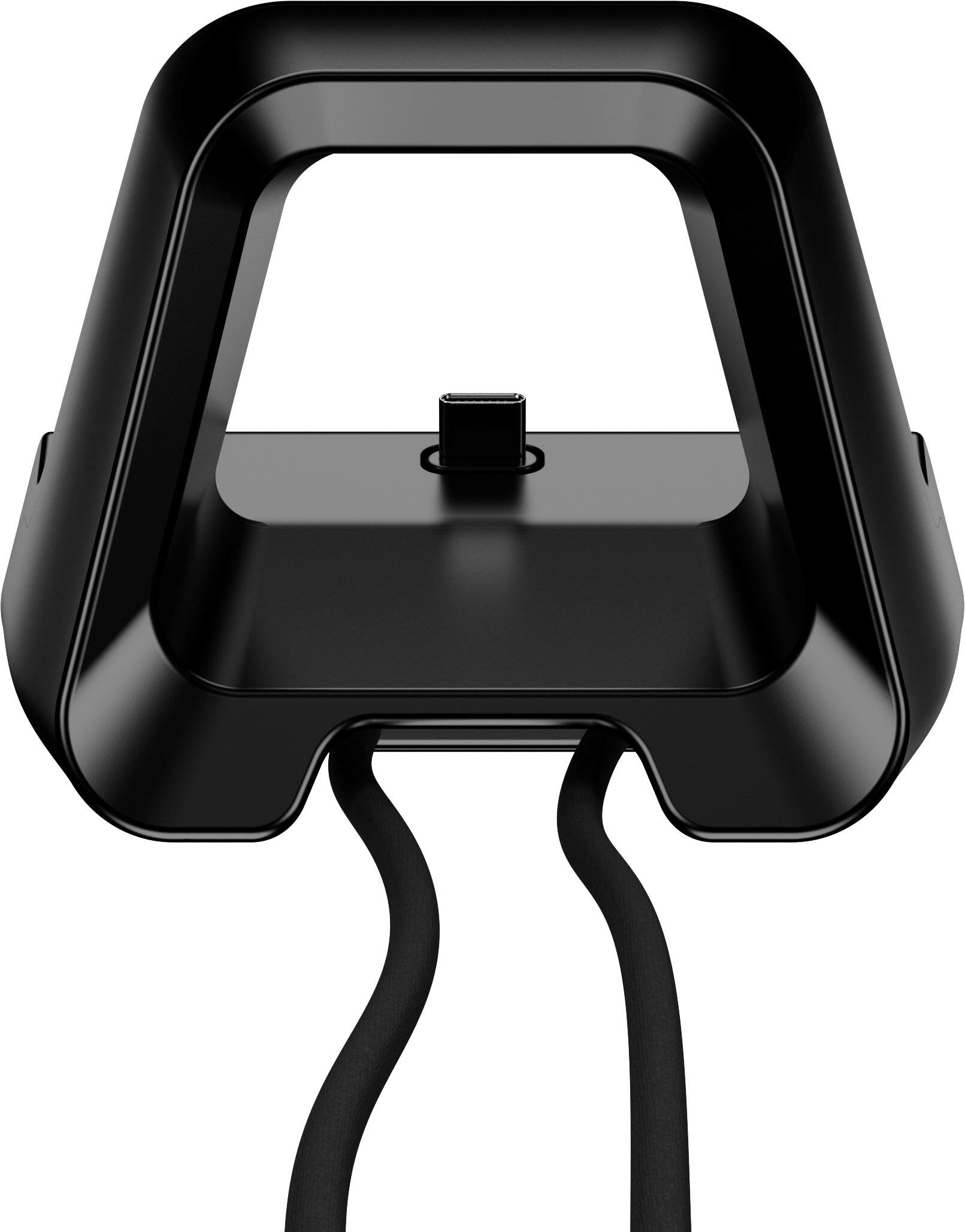 Left. OhSnap - MCON Dock Holder with 4k @60Hz HDMI Video Display for Univeral Phones with USB-C Port - Black.