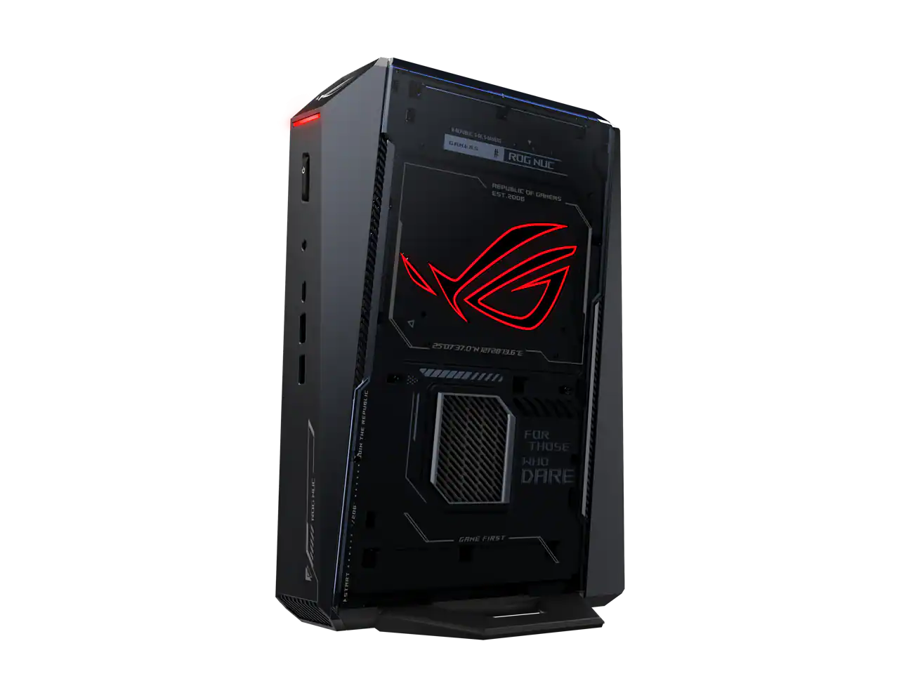 ASUS - ROG NUC 2025 Mini PC, Intel Ultra 7, RTX 5060, 32GB DDR5, 1TB SSD, Thunderbolt 4, RGB - Black