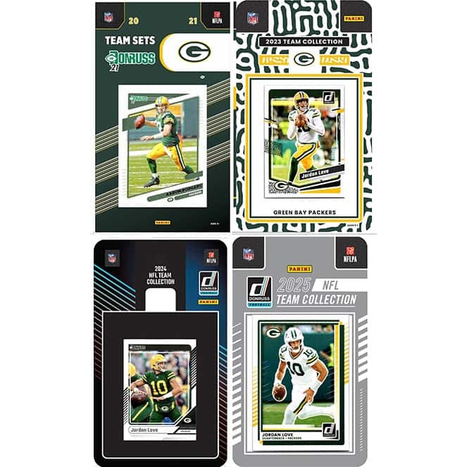 C&I Collectibles - Green Bay Packers Multi-Season Trading Card Set - Multicolor price history on PriceWatchPro