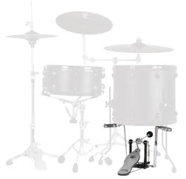 Gibraltar Hardware - Floor Tom Cocktail Conversion Kit, Converts Floor Tom into Upright Bass Drum with Adjustable Pedal Mount