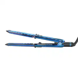 Babyliss - BaBylissPro LIMITED EDITION Nano Titanium Prima 3000 1¼" Stainless Steel Flat Iron Black & #BNTMB3000TUC - Blue